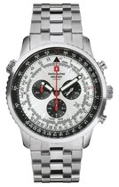 Swiss Alpine Military 7078.9538 chronograaf Heren horloge 45 mm :  : Moda