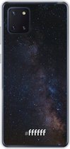 Samsung Galaxy Note 10 Lite Hoesje Transparant TPU Case - Dark Space #ffffff