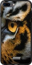 iPhone 7 Plus Hoesje TPU Case - Tiger #ffffff