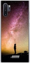 Samsung Galaxy Note 10 Plus Hoesje Transparant TPU Case - Watching the Stars #ffffff