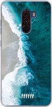 Xiaomi Pocophone F1 Hoesje Transparant TPU Case - Beach all Day #ffffff