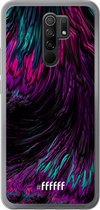 Xiaomi Redmi 9 Hoesje Transparant TPU Case - Roots of Colour #ffffff