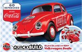 Airfix J6048 QUICKBUILD Coca-Cola® Volkswagen Beetle Plastic Modelbouwpakket