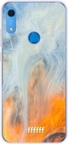 Huawei Y6 (2019) Hoesje Transparant TPU Case - Fire Against Water #ffffff