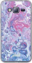 Samsung Galaxy J3 (2016) Hoesje Transparant TPU Case - Liquid Amethyst #ffffff