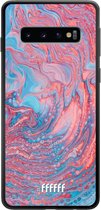 Samsung Galaxy S10 Hoesje TPU Case - Corundum Pool #ffffff