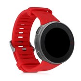 kwmobile bandje compatibel met Polar Vantage V - Armband voor fitnesstracker in rood - Horlogeband