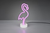 Tafellamp Reality Flamingo - Wit
