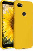 kwmobile telefoonhoesje geschikt voor Google Pixel 3a XL - Hoesje voor smartphone - Back cover in honinggeel