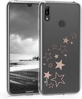 kwmobile telefoonhoesje voor Huawei Y6 (2019) - Hoesje voor smartphone - Sterren Mix design