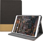 kwmobile hoes voor Apple iPad Pro 10,5" - ultradunne tablethoes met standaard - zwart / bruin