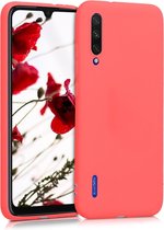 kwmobile telefoonhoesje voor Xiaomi Mi A3 / CC9e - Hoesje voor smartphone - Back cover in levendig koraal