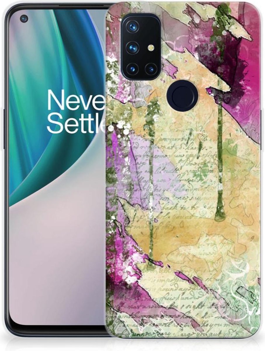 Hoesje maken OnePlus Nord N10 5G Letter Painting