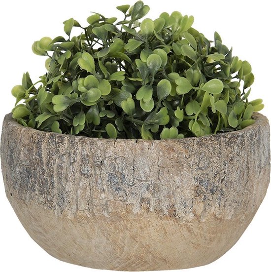 PAFEN Vierkante Bloempot – 19x19 Cm, Terrabruin, Met Onderzetter, Vorstbestendig, 3,5 Liter