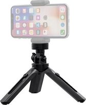 GadgetBay Mini Tripod met Telefoonhouder en standaard 1/4 inch camera bevestiging