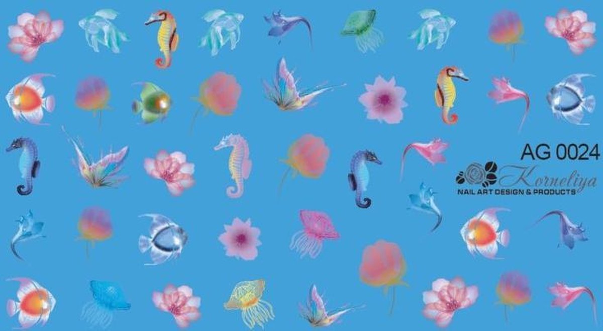 Goedkoopste Korneliya Airbrush Waterdecal AG 0024