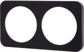 Afdekraam - Igory Jura - 2-voudig - Rond - Kunststof - Zwart