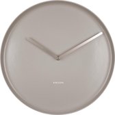 Wall clock Charm - Wandklok - porcelain - Ø30cm - Grijs