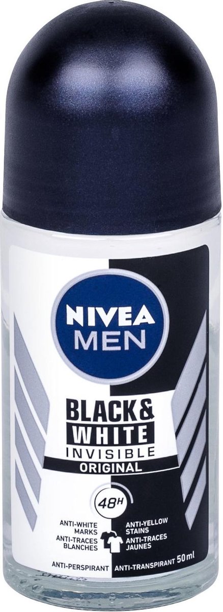 Ball Antiperspirant For Men Invisible For Black & White Power 50 Ml