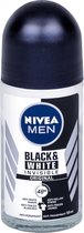 Nivea Deo Roll-on Men - Invisible Black & White - 50ml