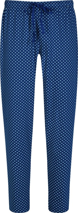 Mey pyjamabroek lang - Gisborne - blauw dessin - Maat: XL