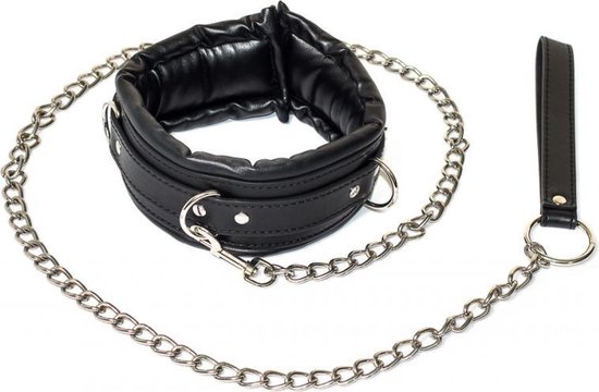 Verstelbare Halsband Met Ketting - Collar BDSM - - Luxe Verpakking | bol.com