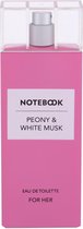 Notebook - Peony & White Musk Eau De Toilette 100ML