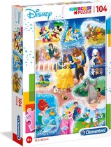 Clementoni Legpuzzel Disney Junior 35 Cm Karton 104 Stukjes