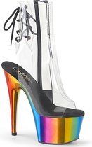 Pleaser Plateau Laarzen, Paaldans schoenen -39 Shoes- ADORE-1018RC Paaldans schoenen Multicolours