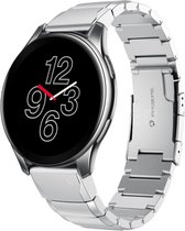 Shop4 - OnePlus Watch Bandje - Roestvrijstaal Zilver