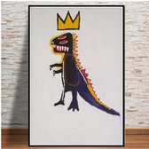 Jean Michel Basquiat Poster 14 - 20x25cm Canvas - Multi-color