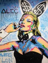 Alec Monopoly Classic Poster 1 - 60x80cm Canvas - Multi-color