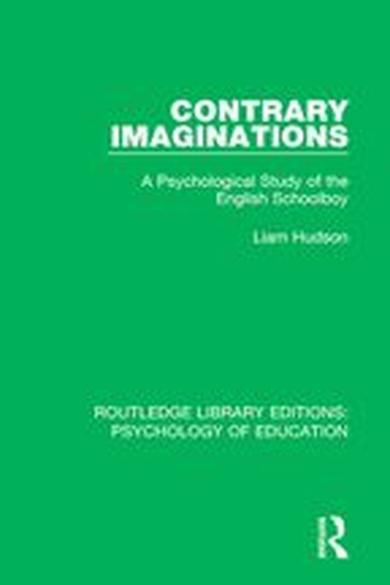 Routledge Library Editions: Psychology of Education - Contra ... - cover