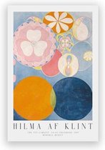 Hilma Af Klint Museum Exhibition Posters 3 - 60x80cm Canvas - Multi-color