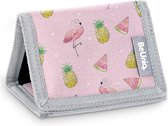 BeUniq Portemonnee Tropic - 12 x 8 cm - Roze