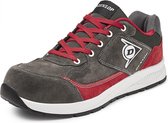 Dunlop Flying Luka S3 Veiligheidssneakers - Veiligheidsschoenen - Werkschoenen - Rood - Maat 46 - Met Gratis Goodiebag