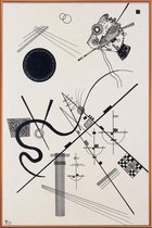 JUNIQE - Poster met kunststof lijst Kandinsky - Untitled (Drawing 4)