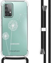 iMoshion Design hoesje met koord voor Samsung Galaxy A52(s) (5G/4G) - Paardenbloem - Wit