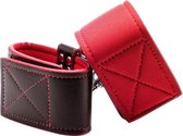 Reversible Ankle Cuffs - Red - Bondage Toys - Valentine & Love Gifts - Cuffs