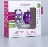 10 Speed Remote Vibrating Egg - Small - Purple