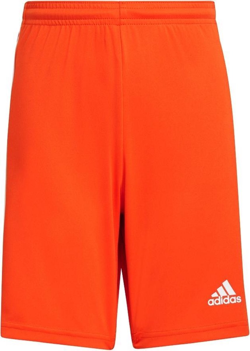 Adidas Squadra 21 Short Kinderen - Oranje / Wit | Maat: 140