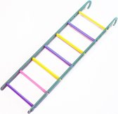 Happy pet fun at the fair 7 step ladder - 22x6x2 cm - 1 stuks