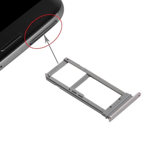 SIM-kaartvak en Micro SD-kaart Lade voor Galaxy S7 Edge / (goud) bol.com