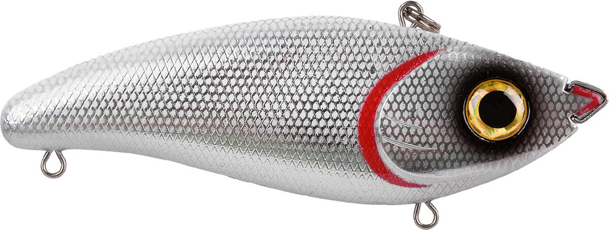 Spro Screamin Baby Devil Sinking - Red Gill Albino - 11cm - Wit