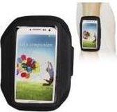 Sport Armband Zwart voor Samsung Galaxy S4