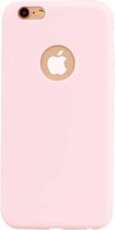 Voor iPhone 6s / 6 Candy Color TPU Case (roze)