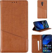 Voor Xiaomi Pocophone F1 MUXMA MX109 Horizontale flip lederen tas met houder en kaartsleuf en portemonnee (bruin)
