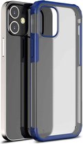 Voor iPhone 12 5,4 inch Magic Armor TPU + PC Combinatie Case (Navy Blue)