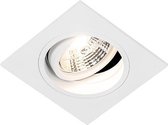 QAZQA chuck - Moderne Inbouwspot - 1 lichts - L 120 mm - Wit - Woonkamer | Slaapkamer | Keuken