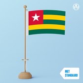 Tafelvlag Togo 10x15cm | met standaard
